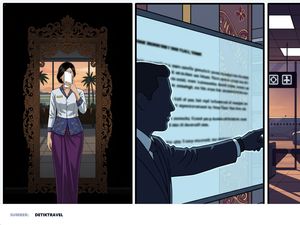 Kamuflase Pramugari Ini Terbongkar Kru Asli