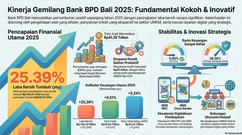 BPD Bali mencatatkan pertumbuhan positif di tahun 2025