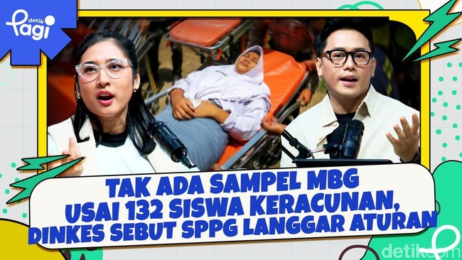 Video: Tak Ada Sampel MBG Usai 132 Siswa Keracunan, Dinkes Sebut SPPG Langgar Aturan