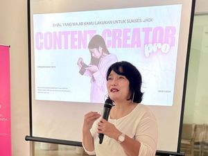 Kebahagiaan Influencer Zata Ligouw Ikut di Acara yang Bikin Perempuan Kreatif