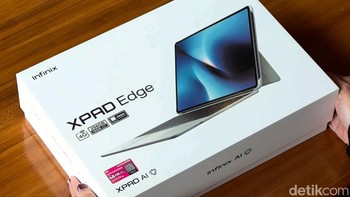 Infinix XPad Edge dirilis bareng dengan HP Infinix Note Edge belum lama ini. Foto: Adi Fida Rahman/detikINET