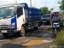 Lubang Jalan Pekalongan-Banjarnegara Bikin Celaka, Penambalan Dikebut