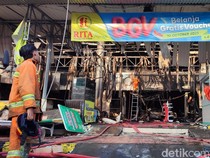 Kebakaran Rita Pasaraya Cilacap Diduga Akibat Korsleting