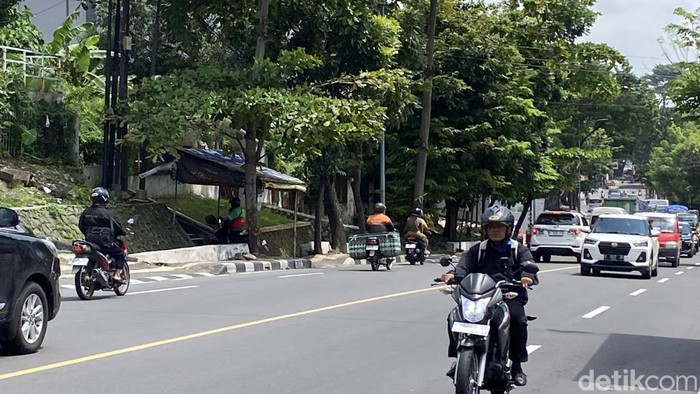 Lokasi kecelakaan di Jalan Dr Wahidin, Kecamatan Candisari, Kota Semarang, dipotret Selasa (3/2/2026).