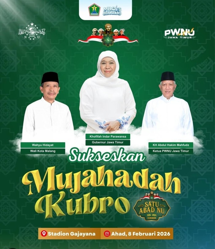 Tarif Parkir Khusus Saat Mujahadah Kubro Satu Abad NU di Kota Malang
