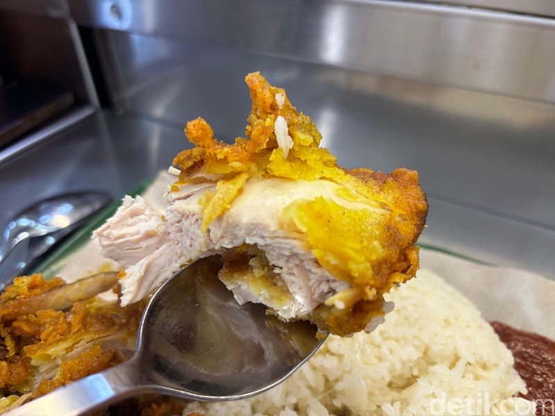 Nasi ayam galak Singapura