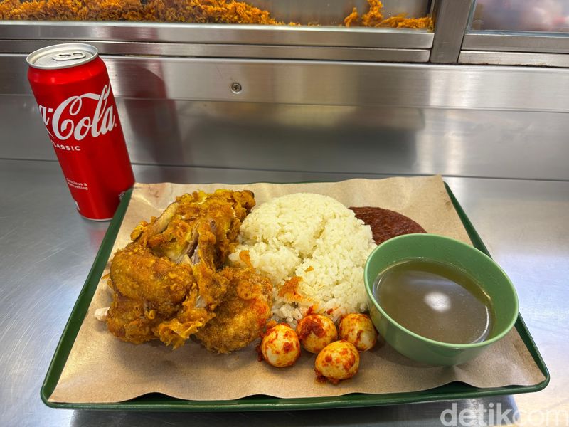 Nasi ayam galak Singapura