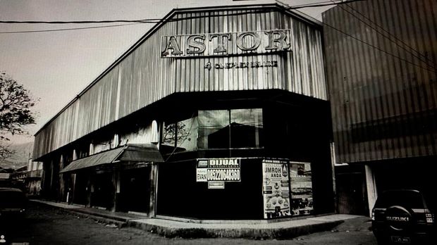 Penampakan gedung eks Bioskop Astor Ujungberung.