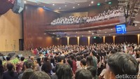 Agenda ini bertujuan untuk menegaskan peran nilai-nilai agama, pendidikan, dan ilmu pengetahuan dalam membentuk pendidikan cinta di tengah keluarga dan masyarakat. Selain itu, untuk memberikan wawasan dan refleksi kebangsaan melalui pemaparan tokoh nasional dan pemimpin agama. Foto: Cicin Yulianti/detikcom