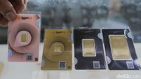 Harga tersebut melemah dibandingkan hari sebelumnya yang berada di level Rp2.981.000 per gram.