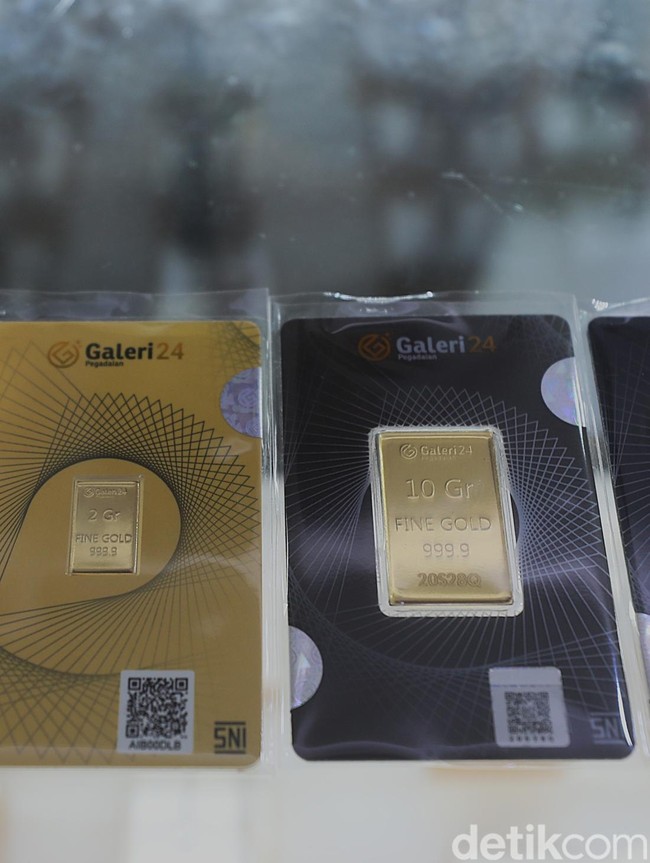 Pergerakan Harga Emas Terus Naik-Turun