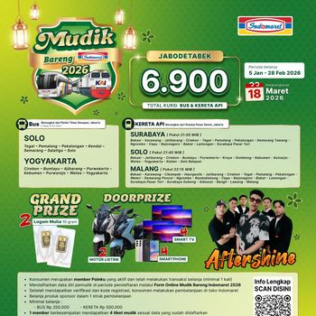 Poster Mudik Gratis Indomaret 2026 Poster Mudik Gratis Indomaret 2026