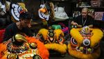 Rezeki Imlek, Pesanan Barongsai dan Liong Melonjak di Semarang