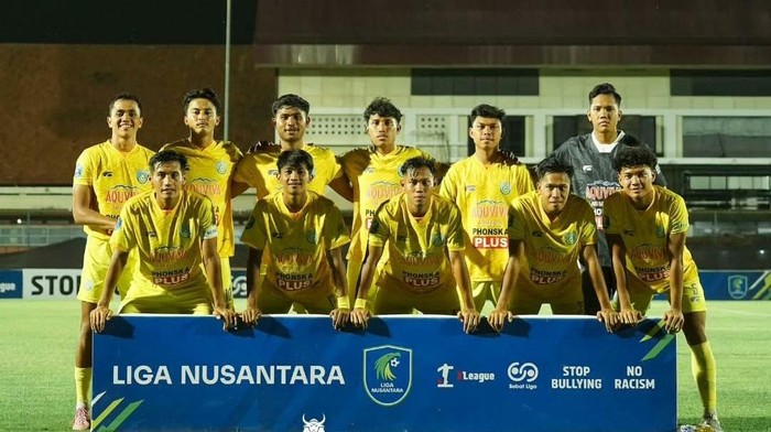 Skuad Gresik United di Liga Nusantara