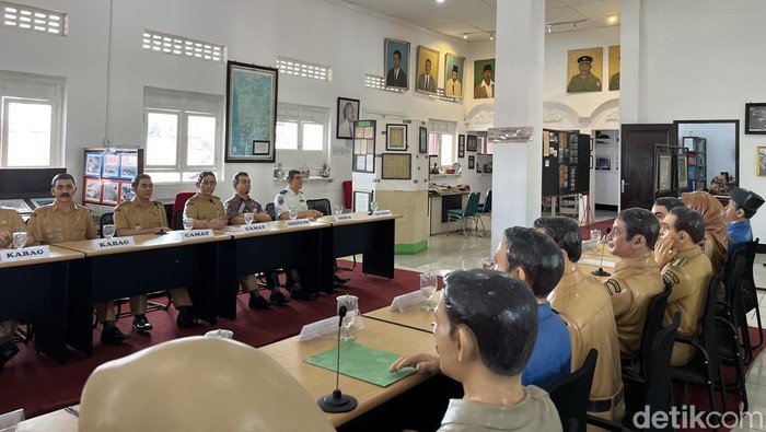Suasana ruang Galeri Arsip Statis Kota Padang. (Aisyah Luthfi/detikSumut)