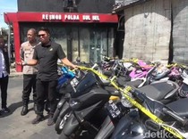 4 Residivis Curanmor Lintas Daerah di Sulsel Ditangkap, 35 Motor Disita