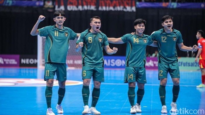 Timnas futsal Indonesia memastikan langkah ke babak semifinal Piala Asia Futsal 2026 usai mengalahkan Vietnam dengan skor 3-2 di Indonesia Arena, Jakarta, Selasa (3/2/2026).
