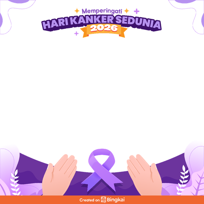 10 Twibbon Hari Kanker Sedunia 2026, Yuk Pasang di Media Sosial Kamu!
