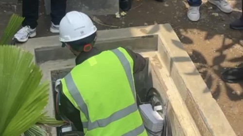 Uji Coba SJUT di Cluster Sanur, Jalan Danau Tamblingan, Denpasar, Sabtu (31/1/2026). Dok. Perumda BPS