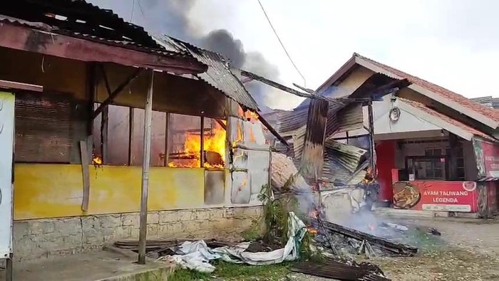 Warung Soto di Cimanggu Bogor Kebakaran, Api Dipicu Gas Bocor