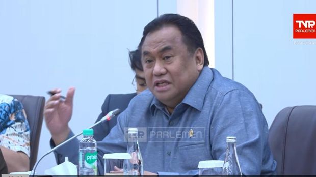 Anggota Komisi VI DPR RI Rachmat Gobel dalam Raker-RDP Komisi VI DPR RI bersama mitra di Jakarta, Rabu (4/2/2026). YouTube/DPR RI) Anggota Komisi VI DPR RI Rachmat Gobel dalam Raker-RDP Komisi VI DPR RI bersama mitra di Jakarta, Rabu (4/2/2026). YouTube/DPR RI)