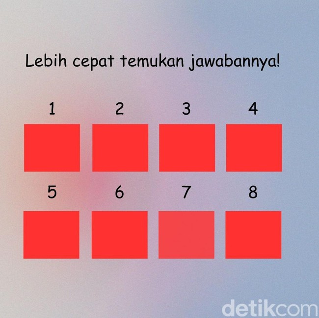 Yang Ngaku Nggak Buta Warna Merapat, Coba Cari Perbedaan di Gambar Ini