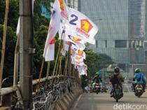 Bendera Parpol Masih Semrawut, Pemprov DKI Minta Sosialisasi