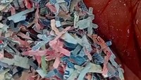 Heboh Temuan Cacahan Kertas Diduga Uang Rp 100 Ribu di TPS Liar Bekasi