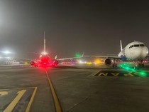 Saat 2 Sayap Pesawat Tabrakan di Landasan Pacu