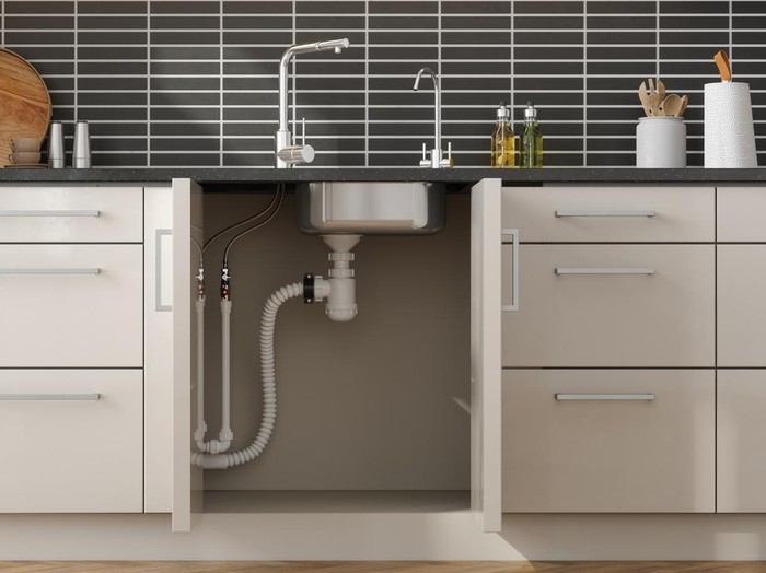 Ilustrasi wastafel dapur