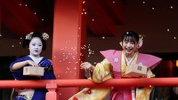 Tradisi Lempar Kacang Meriahkan Perayaan Setsubun di Tokyo