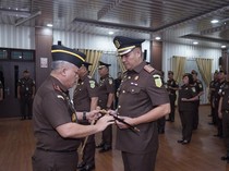 Kajati Sumut Lantik Kajari Medan dan 2 Asisten