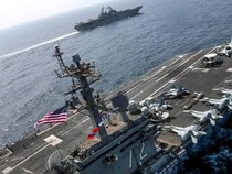 Setelah Kapal Induk Terbesar AS Menembus Laut Mediterania