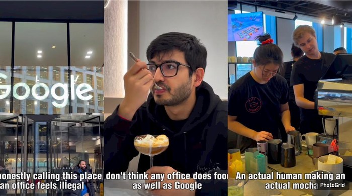 Karyawan Meta Pamer Kantor Google, Netizen Iri gegara Mirip Kafe Mewah