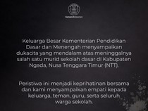 Video: Pernyataan Kemendikdasmen Terkait Tragedi Siswa SD di NTT Bunuh Diri