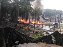 Sumur Minyak Ilegal di Muba Kembali Terbakar