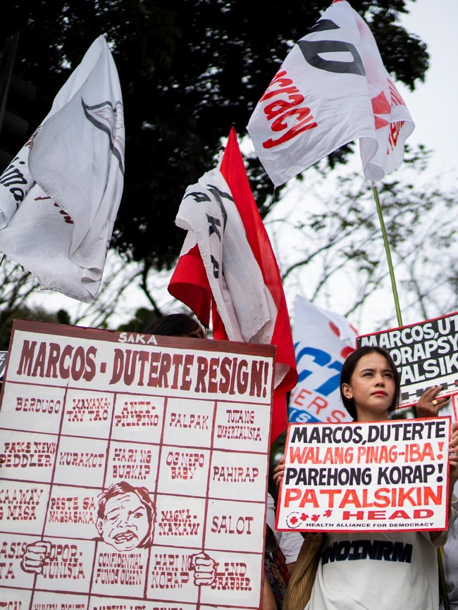 Aksi Tuntut Pemakzulan Marcos Jr. Digelar di Quezon City