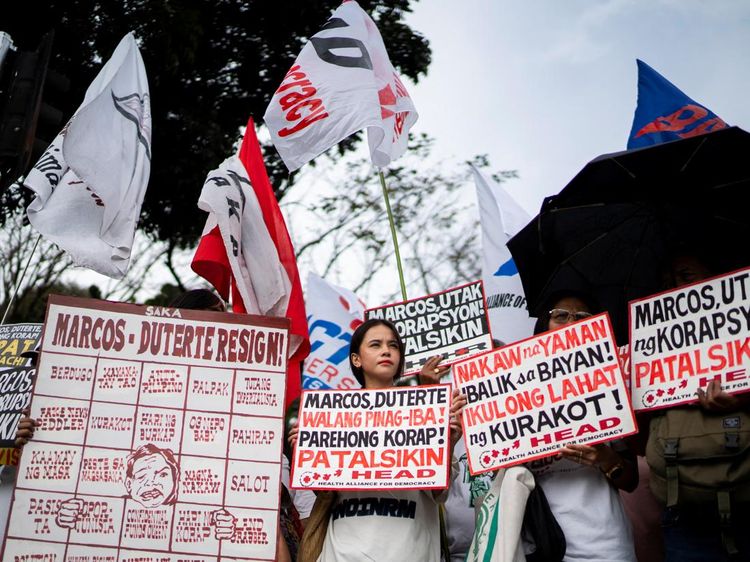 Aksi Tuntut Pemakzulan Marcos Jr. Digelar di Quezon City