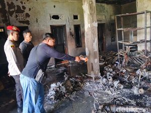 Motor Korsleting Picu Kebakaran Hebat di Tabanan, Kerugian Rp 2 Miliar