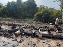 Dua Pekan Air Tirta Betuah Mati, Warga Kenten Laut Terpaksa Beli Air Galon