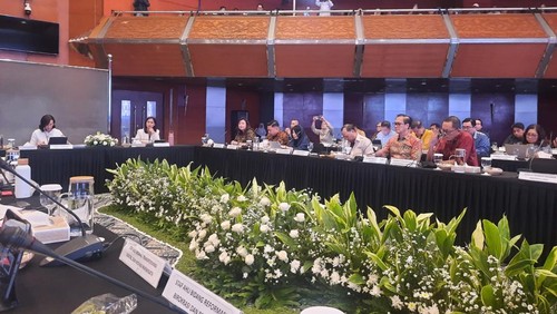 Rapat Kemenpar bersama para pelaku industri pariwisata di Jakarta, Selasa (3/2/2026). (Dok. Ketua DPC Gahawisri Labuan Bajo, Budi Widjaja)