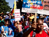 Ribuan Orang Turun ke Jalan di Caracas Tuntut Pembebasan Maduro