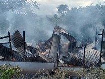 Rumah di Sikka Hangus, Diduga Dibakar Anak Kandung ODGJ