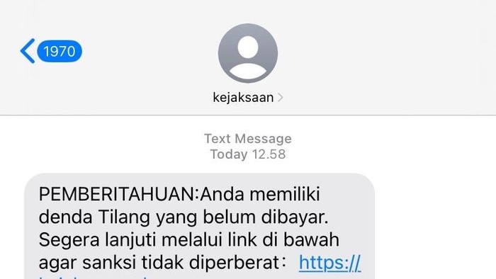 Waspada! SMS Penipuan Kejaksaan Berisi Link Tilang Teror Warga Semarang