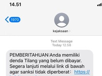Waspada! SMS Penipuan Kejaksaan Berisi Link Tilang Teror Warga Semarang