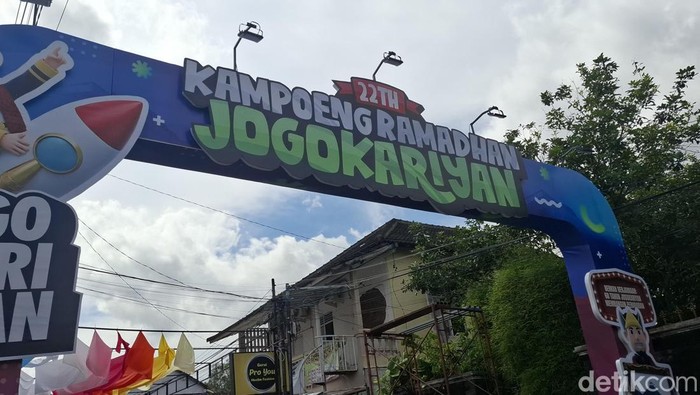 Suasana di sekitar Masjid Jogokariyan, Mantrijeron, Kota Jogja jelang Ramadan, Rabu (4/2/2026).