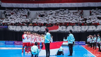 Semifinal Piala Asia Futsal 2026: Indonesia Ungguli Jepang 1-0 di Babak I