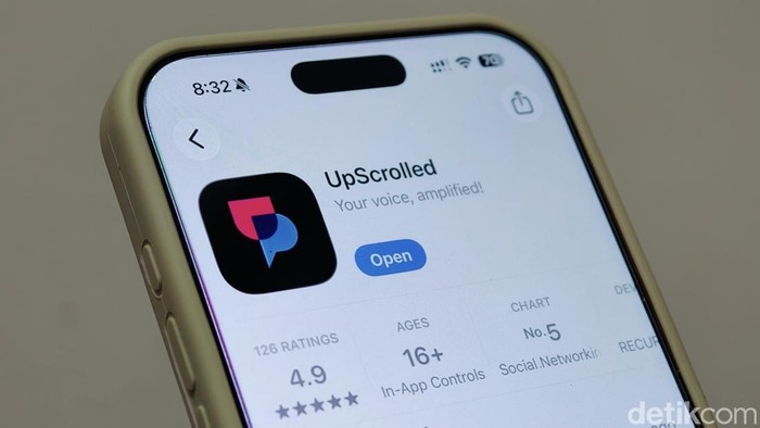 UpScrolled, aplikasi alternatif TikTok