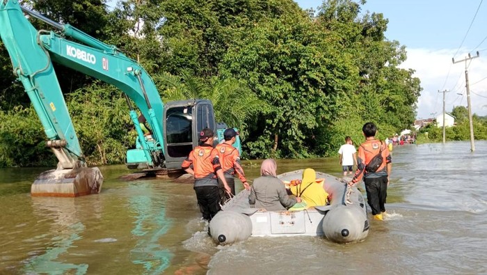 Banjir Muara Enim Rendam 4 Kecamatan, Lebih dari 4.000 KK Terdampak