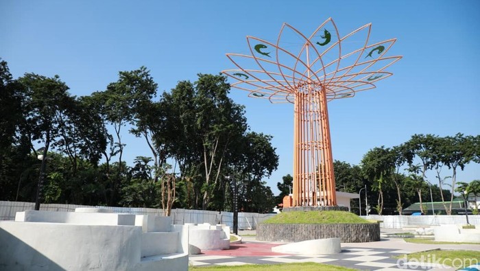 Alun-alun Sidoarjo.